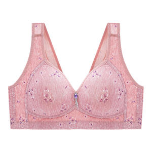 Venta caliente de Madre de mediana edad estilo delgado sin anillo de acero <span class=keywords><strong>pecho</strong></span> <span class=keywords><strong>grande</strong></span> que muestra chaleco suave de tamaño pequeño con sujetador de soporte superior - Product Image 1