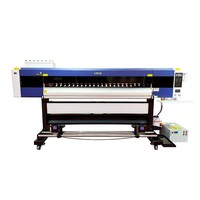 Impresora digital de inyección de tinta ecosolvente de formato ancho de alta calidad de 1.8m con 4 cabezales I3200-E1/U1 para pancartas/lonas/vinilos de exterior