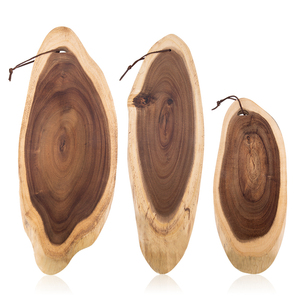 Tagliere in <span class=keywords><strong>Legno</strong></span> Naturale Biologico <span class=keywords><strong>Grezzo</strong></span>, Utensile da Cucina Multifunzionale Personalizzabile, Spessore 2,0 cm - Product Image 1