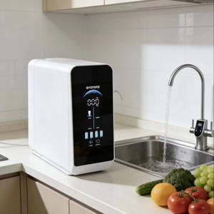 Purificateur d'eau domestique en plastique 400G, machine à eau potable directe, filtration 5 étapes, filtre alcalin intelligent, système de filtration 5 étapes - Product Image 1