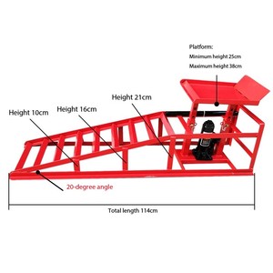 Steel Auto mobil <span class=keywords><strong>Lift</strong></span> hidrolik mobil <span class=keywords><strong>ramp</strong></span> mengangkat <span class=keywords><strong>ramp</strong></span> mobil perbaikan bingkai Mobil layanan angkat <span class=keywords><strong>ramp</strong></span> kendaraan dengan 5 Ton hidrolik Jack - Product Image 4