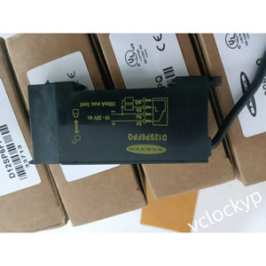 <b>Banner</b> D12SP6FPQ Fiber Optic Sensor Amplifier, 10-30VDC, PNP, 4-Pin QD Used - Product Image 1