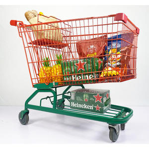 Carrelli della spesa del supermercato con le ruote del supermercato del carrello del supermercato del mercato della Germania 210L - Product Image 4