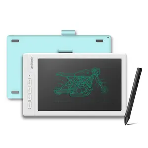 Tablet, tablet para escrita lcd de 10 polegadas, placa de desenho digital, bloco de escrita à mão, tela intercalável, caneta gráfica para desenho, tablets para crianças