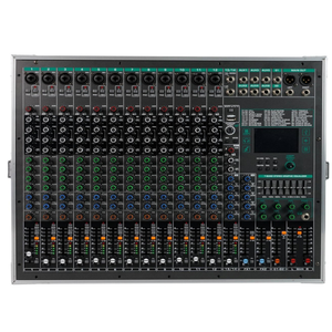 คอนโซลมิกซ์เสียง14ช่องสัญญาณระดับมืออาชีพอุปกรณ์ KTV ประสิทธิภาพสูงตัวประมวลผลเอฟเฟกต์99DSP เครื่องผสมพลังงาน - Product Image 2