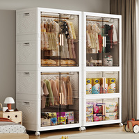 Casa Prefabricada Contenedor Plegable pliable en plastique bébé jouet jouets organisateur boîte armoire de rangement support enfants