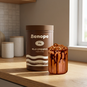 [BENOPE]Korean <b>Chocolate</b> <b>Cereal</b> Protein Shake Powder 600g High Protein Smooth Meal Replacement With Crunchy Toppings for Fitness - Product Image 3
