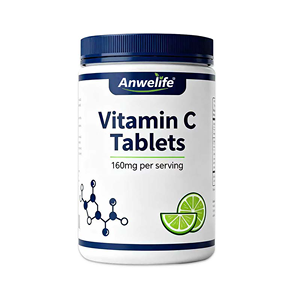 טבליות ויטמין <span class=keywords><strong>C</strong></span> איכותיות, חלאל, מתוצרת OEM, למבוגרים ובני נוער, מינון 160 מ\\\"ג, 20 טבליות - Product Image 1