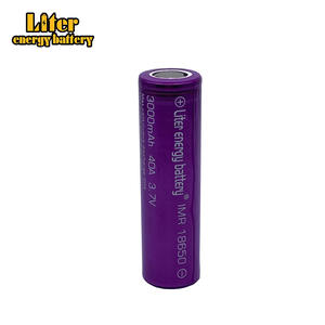 高品质 IMR 电池可充电锂离子 3000 mah 3.7 v 40A 18650 电池 - Product Image 1