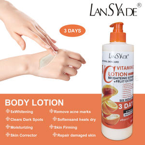 <span class=keywords><strong>Lotion</strong></span> Crème Hydratante Corporelle Naturelle, Très Hydratante et Éclaircissante, 500 ml, à la Vitamine C - Product Image 5