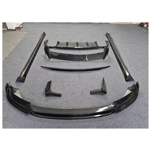 Alerón de techo difusor de labio delantero y trasero de fibra de carbono forjado para Kit de carrocería Porsche <span class=keywords><strong>Macan</strong></span> <span class=keywords><strong>2020</strong></span> - Product Image 1