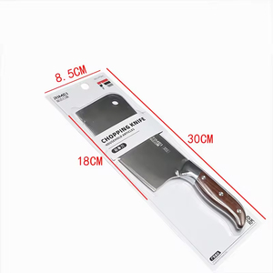 Cuchillo de Chef Chino RIMEI de Acero Inoxidable <span class=keywords><strong>para</strong></span> <span class=keywords><strong>Cortar</strong></span> Huesos, Mango Ergonómico Resistente, Hoja de 6-7.9 Pulgadas <span class=keywords><strong>para</strong></span> Picar <span class=keywords><strong>Carne</strong></span> - Product Image 5