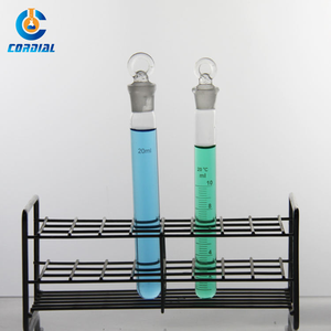 CORDIAL Tubes à <span class=keywords><strong>essai</strong></span> en verre borosilicaté 3 3 à fond rond Tubes en <span class=keywords><strong>pyrex</strong></span> de laboratoire Science Chimie Expérience Fournitures scolaires - Product Image 6