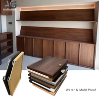 Vente en gros de panneaux de porte modulaires en alliage d'aluminium de style cuisine moderne, portes d'armoires, cadres de meubles, charnières pour usage domestique