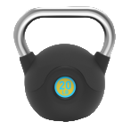 Vente d'usine CPU en fonte Kettlebell Fitness équipement d'exercice poignée chromée de haute qualité KettleBell