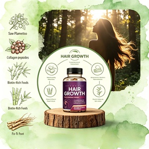 LUVVITA Integratore di Bellezza all'Ingrosso con Estratti Erboristici, Biotina, Acido Pantotenico <span class=keywords><strong>e</strong></span> Zinco per la Crescita dei Capelli negli Adulti, Vegano <span class=keywords><strong>e</strong></span> Senza Lattosio - Product Image 4