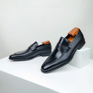 Mocasines Modernos para Hombre, Zapatos de Cuero Casuales de Negocios, Punta Cuadrada, Calzado Elegante y Cómodo para Oficina y Uso Casual - Product Image 4