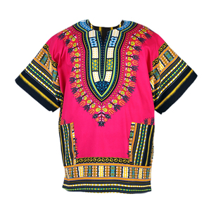 CRAFTSHUB Chemises Dashiki Africaines Unisexe Élégantes et Attrayantes Grande Taille Légères Respirantes 100% Coton Tendance - Product Image 1