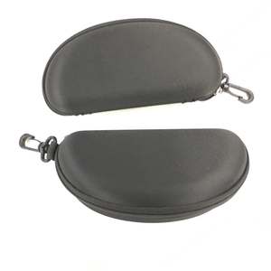 Estuche para Gafas de Sol EVA en Forma de U con Cierre y Gancho, Portátil, Color Sólido, para Gafas de 3-5.9 Pulgadas, Verano 2024 - Product Image 4