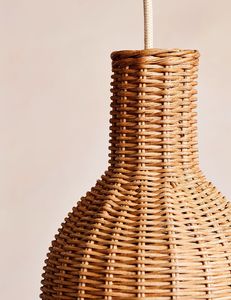 Lámpara colgante bohemia de ratán tejido, luz de techo ecológica de ratán para decoración del hogar y restaurante, nuevo artículo - Product Image 3