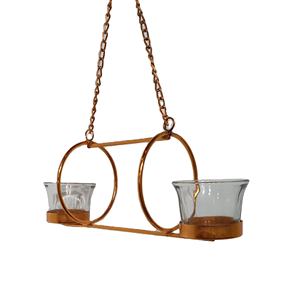 Projecteur de thé en cuivre antique, fil suspendu de protection du thé - Product Image 1