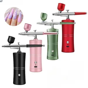 Airbrush Nail With Compressor Portable Air brush Nails Compressor For Nail Art Paint Painting Crafts Airbrush Compressor Kit