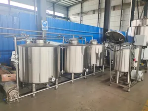 300L 800800l 1000L 3000L otomatik CIP temizleme ünitesi sistemi bira bira için paslanmaz çelik CIP temizleme sistemi
