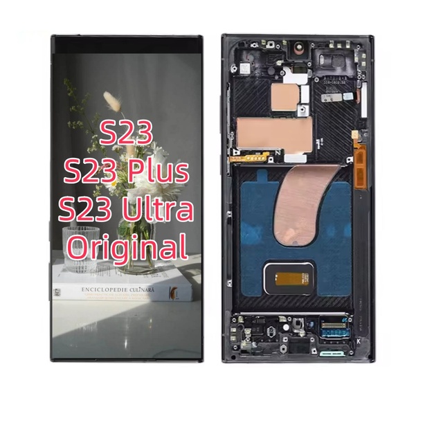 Factory Display for Samsung for Galaxy S23 Ultra Lcd Touch Screen Display Replacement Assembly for Samsung S23 Plus Amoled Lcd