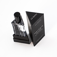 Boîtes d'emballage de luxe personnalisées pour parfums et cosmétiques avec doublure en éponge, matériaux recyclés, petite taille, boîte cadeau en papier
