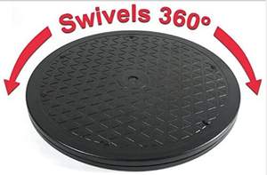 10 дюймов Многофункциональный Поворотный стенд 360 ° со стальными шарикоподшипниками для глиняной керамической скульптуры - Product Image 4