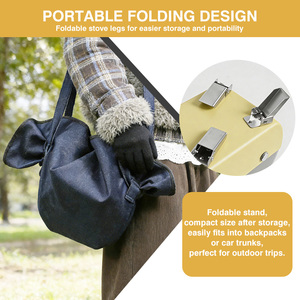 Réchaud à pétrole rétro, vente directe fabricant, chauffage extérieur portable pliable, verre antidéflagrant avec design visible - Product Image 5