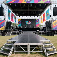Le concert détachable fort de l'événement 4*8ft/4 * 4ft assemblent l'étape, étape mobile à vendre