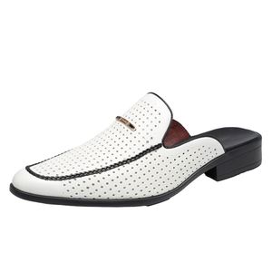 รองเท้าแตะผู้ชาย Shunfayu รุ่นทันสมัยสำหรับฤดูร้อน พิมพ์ลายที่หน้าเท้า วัสดุ PU พื้นรองเท้าด้านใน PVC พื้นรองเท้ากลางทำจากยางหนา แฟชั่นสำหรับใส่ในบ้าน ชายหาด นุ่มสบาย - Product Image 1