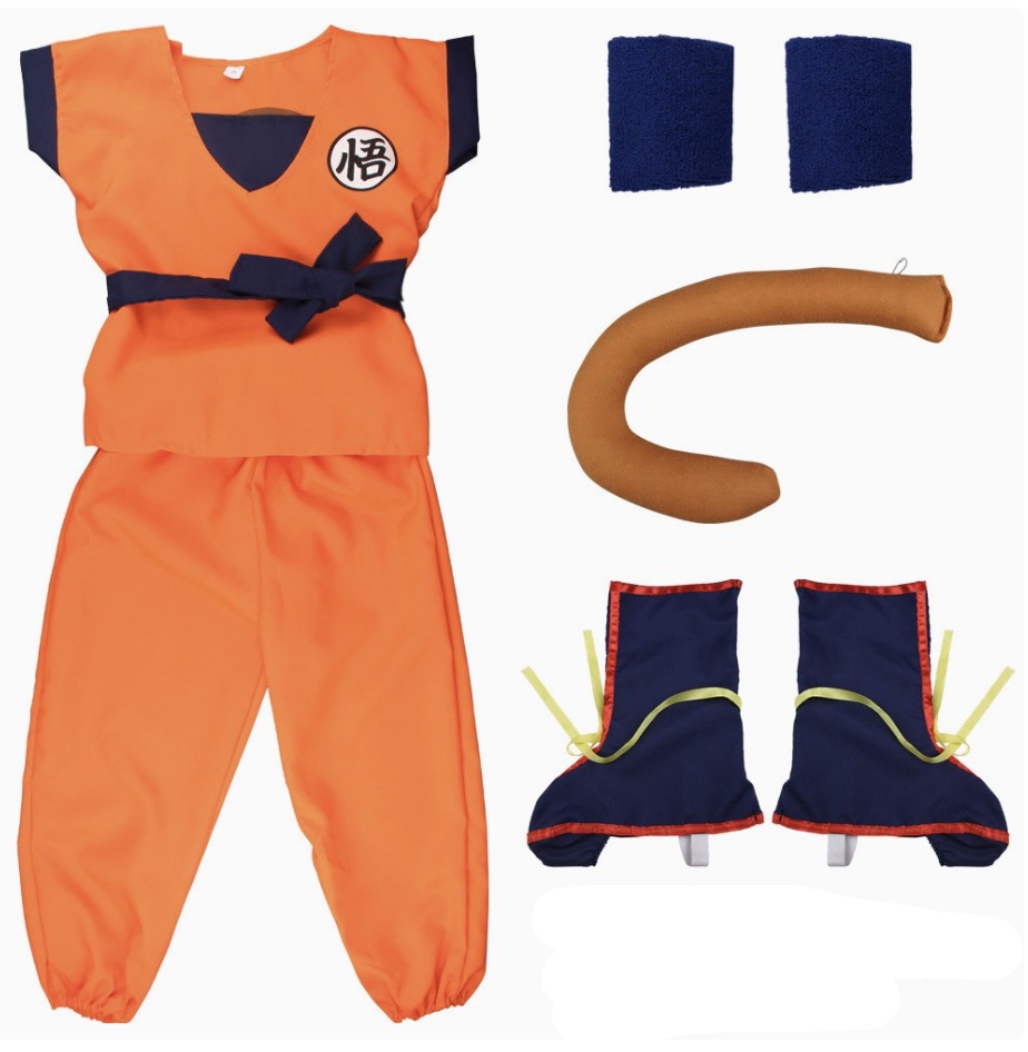 Ensemble de six pièces de costume Wu zi