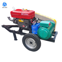 Ensemble moteur diesel monocylindre refroidi par eau multifonctionnel ZS1100 15HP 11KW