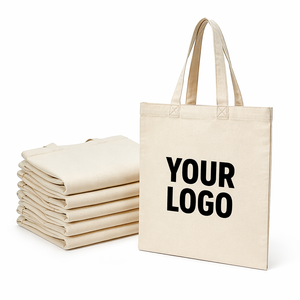 Wholesale Blank Canvas Tote <b>Bag</b> Cotton Canvas <b>Bag</b> <b>Medium</b> <b>Size</b> Daily Use Shopping <b>Bag</b> With Hand Length Handle As Your Wish Design - Product Image 5