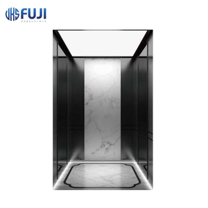 Modern Gearless Passenger <strong>Elevator</strong> Cabins and Doors with Stainless Steel <strong>Construction</strong> - Product Image 1