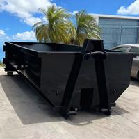 Rouler le crochet de levage Bin Outdoor Truck Scrap Garbage Bin Roll on Dumpster à vendre