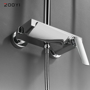 Juego <span class=keywords><strong>de</strong></span> grifo <span class=keywords><strong>de</strong></span> <span class=keywords><strong>ducha</strong></span> montado en la pared, columna <span class=keywords><strong>de</strong></span> <span class=keywords><strong>ducha</strong></span> <span class=keywords><strong>de</strong></span> latón con cabezal <span class=keywords><strong>de</strong></span> <span class=keywords><strong>ducha</strong></span>, barato - Product Image 3