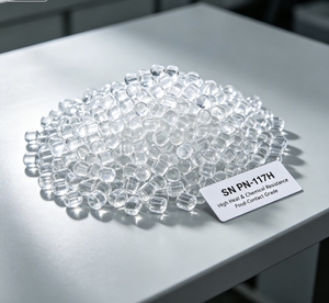 Granulés vierges PN‑117H, haute résistance à la chaleur et aux produits chimiques, granulés SAN transparents pour ustensiles de cuisine résistants à la chaleur et aux aliments. - Product Image 5