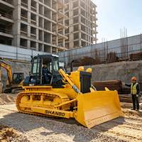 Bulldozer de 152kW con Motor de Ahorro de Combustible, Suministro Directo de Fábrica, Topadora Reforzada de 17 Toneladas para Trabajos de Nivelación de Terrenos