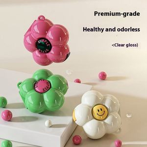 Portable Small Sealed Medicine Dispenser Flower Pill Box PP Plastic with Aluminum Metal <b>Mini</b> Pill Storage Box - Product Image 2