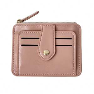 Factory pack new hot product custom logo carrier premium <b>waterproof</b> zipper pouch purse <b>wallet</b> - Product Image 4