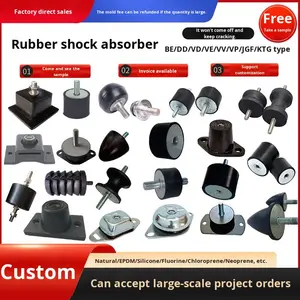 Amortisseur en caoutchouc, traitement personnalisé, type VD/<span class=keywords><strong>VE</strong></span>/DD/VV/EE, coussin de vis en caoutchouc, colonne, fabriqué en Chine - Product Image 1