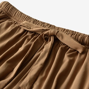 Ensemble de pyjama et de vêtements d'intérieur luxueux en modal doux et confortable pour femmes, avec logo ODM/OEM, manches longues, pyjama long pour femmes - Product Image 3