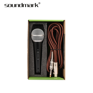 Microfone Profissional com Fio Soundmark K-1500, Resposta de Frequência de 50Hz-16KHz para Uso em Karaokê e Palco, XLR - Product Image 2