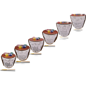 Fai da te artigianato per bambini <span class=keywords><strong>dipingere</strong></span> i tuoi <span class=keywords><strong>vasi</strong></span> <span class=keywords><strong>di</strong></span> fiori popolari fatti a mano in ceramica vaso <span class=keywords><strong>di</strong></span> fiori con pipistrello fantasma <span class=keywords><strong>di</strong></span> Halloween per la pittura giocattolo - Product Image 1