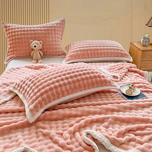 Manta de Piel Sintética de Lujo, Suave al Tacto, Cálida y Acogedora, Estilo <span class=keywords><strong>Toscana</strong></span>, para el Hogar, Sofá, Cama, Habitación, Manta Esponjosa para el Invierno - Product Image 4