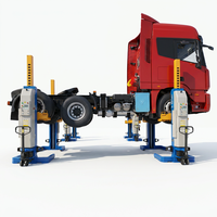 CE-Zertifizierte Maxima Wireless FC85W 4-Säulen-Fahrzeughebebühne Hydraulische Hebesäule LKW-Hebebühne für Gewerbewerkstätten