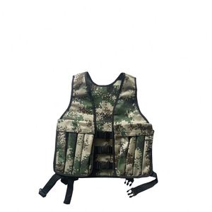 Gilet de course réglable lesté pour l'entraînement, en tissu Oxford respirant, camouflage, pour fitness et activités de plein air - Product Image 4